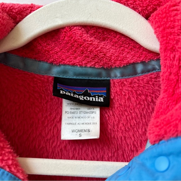 Patagonia Re-Tool Snap-T Pullover Coral Salmon Pink - Picture 5 of 6